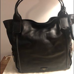 Black Fossil Shoulder bag/Tote